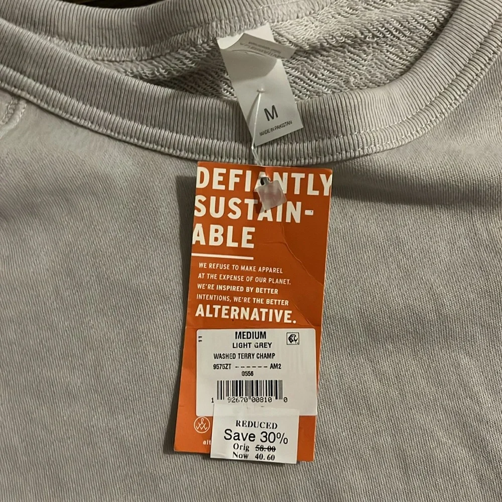Alternative Apparel Medium crewneck sweatshirt - Picture 3 of 4